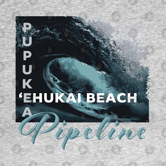 Pipeline - 'Ehukai Beach, Pupukea by CuriousCurios